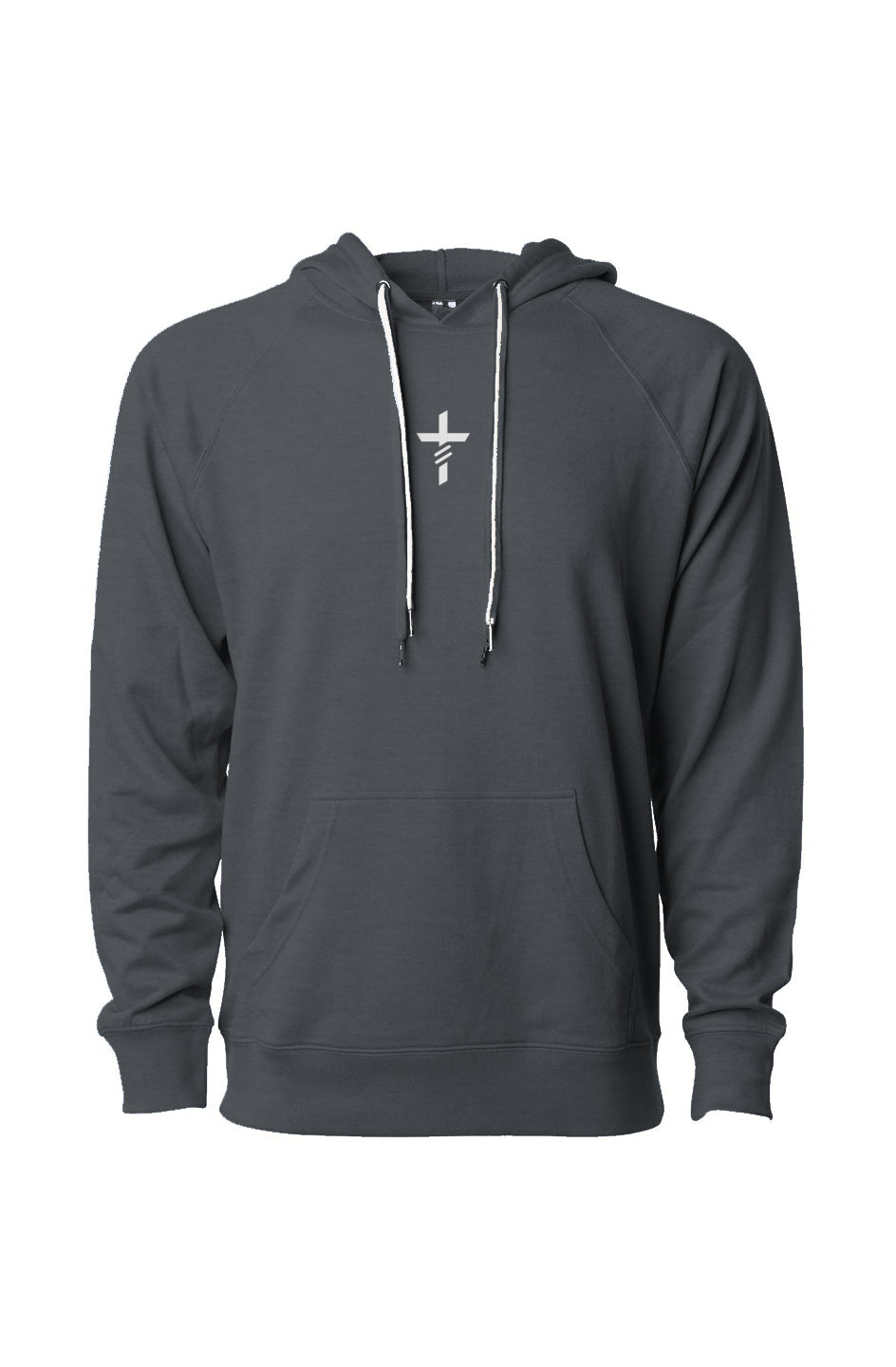 Romans 8:11 Cross Light Hoodie