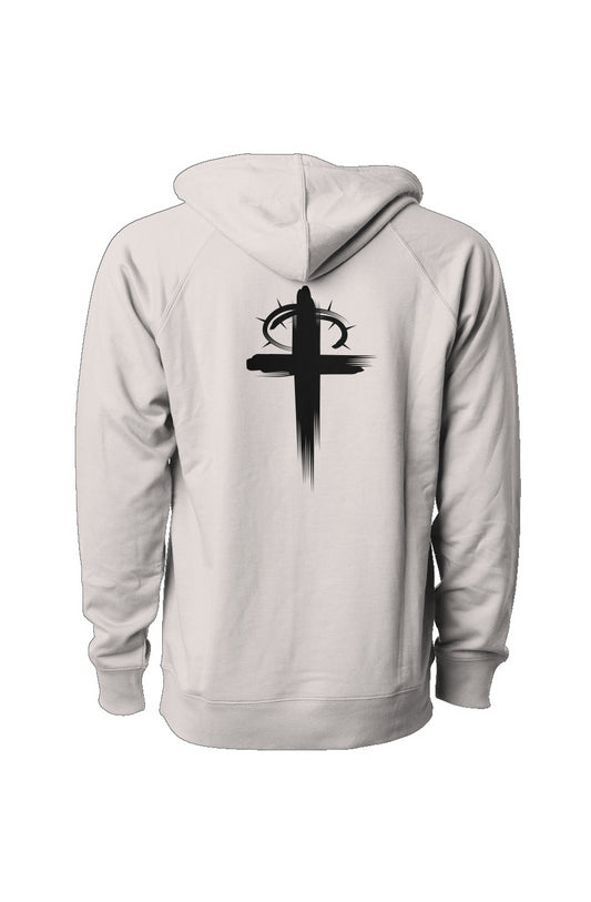 Cross and Crown Light Hoodie