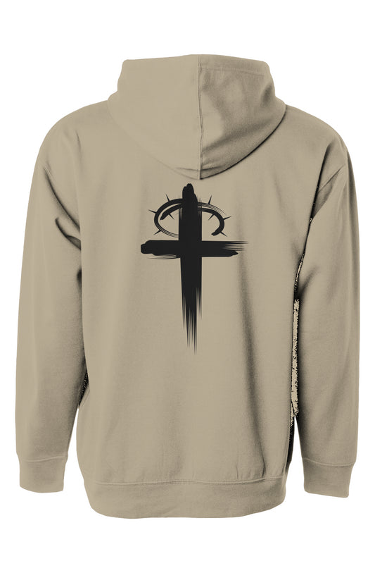 Cross and Crown Heavy Hoodie