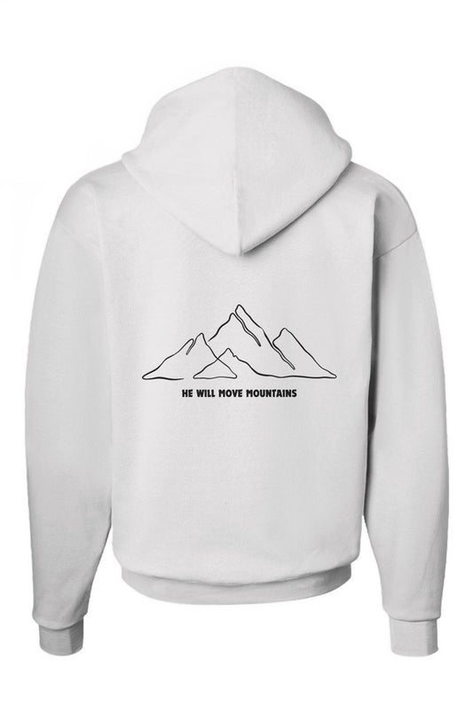 He Will Move Mountains Heavy Hoody