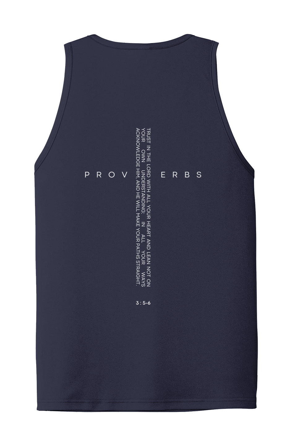 Proverbs 3:5-6 Tank Top