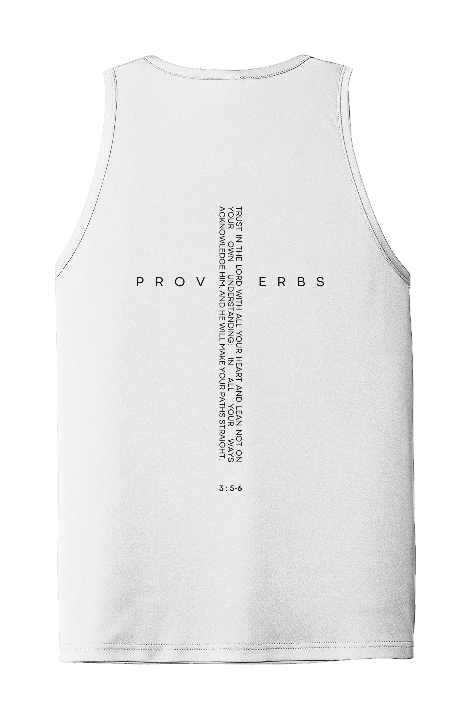 Proverbs 3:5-6 Tank Top