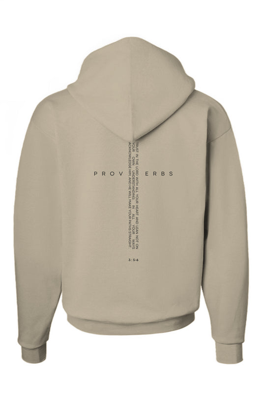 Proverbs 3:5-6 Heavy Hoody 