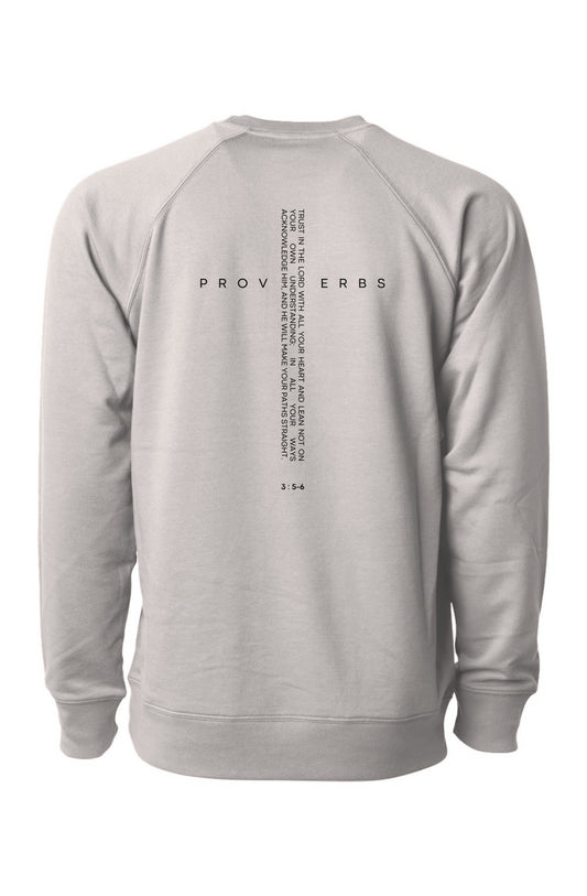 Proverbs 3:5-6 Crewneck